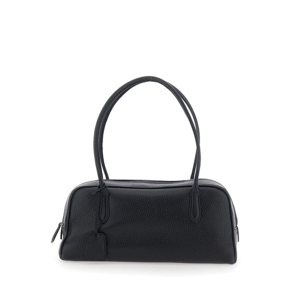 Nothing Written Women Shoulder Bag With Black Leather Handles For Women